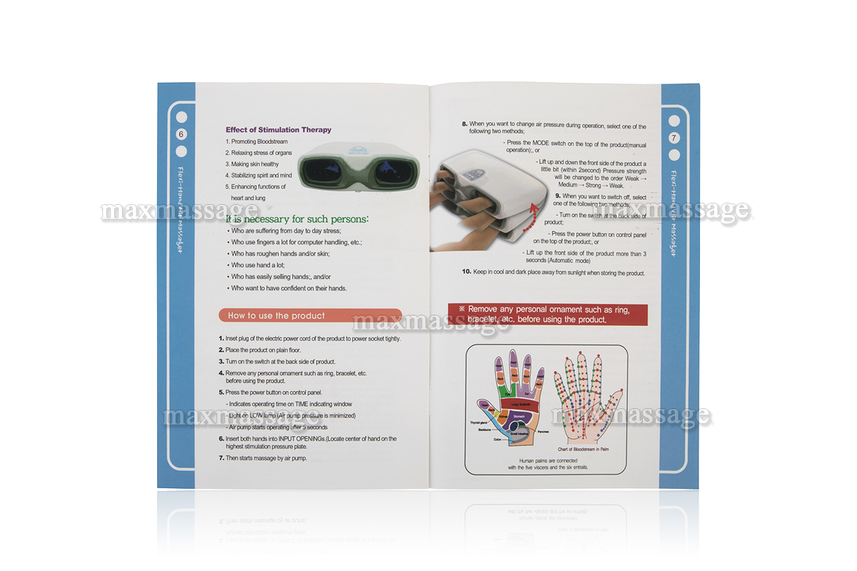 Массажный аппарат для кистей рук Flexi-Hand Air Handel Массажный аппарат для кистей рук Flexi-Hand Air Handel