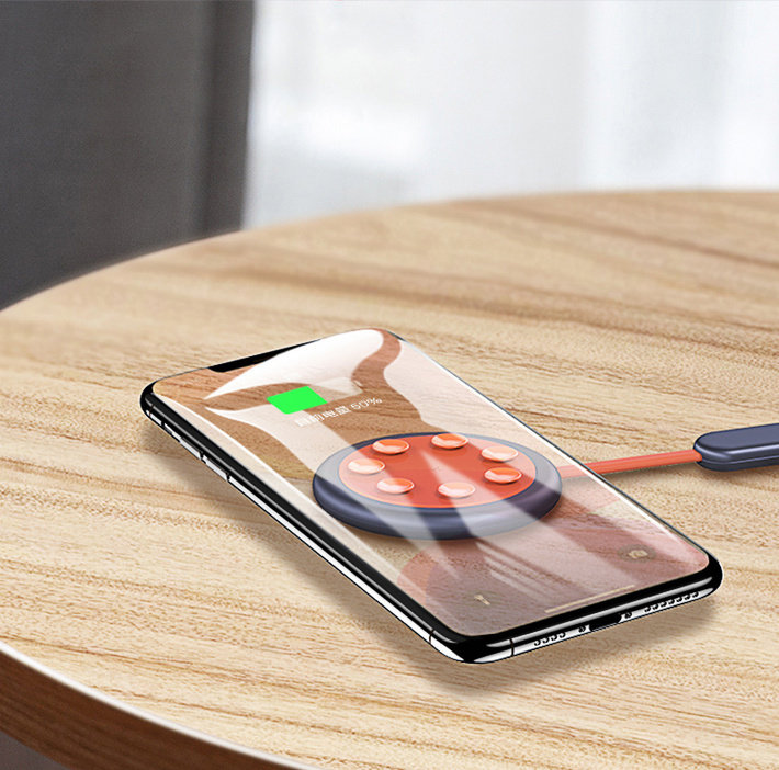 Беспроводная зарядка двухсторонняя Rock W24 Double-side Quick Charge Беспроводная зарядка двухсторонняя Rock W24 Double-side Quick Charge