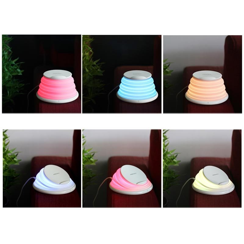 Беспроводная зарядка с лампой Momax Q.LED Rainbow Беспроводная зарядка с лампой Momax Q.LED Rainbow