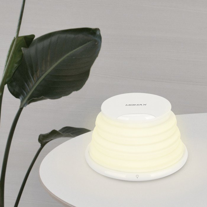 Беспроводная зарядка с лампой Momax Q.LED Rainbow Беспроводная зарядка с лампой Momax Q.LED Rainbow