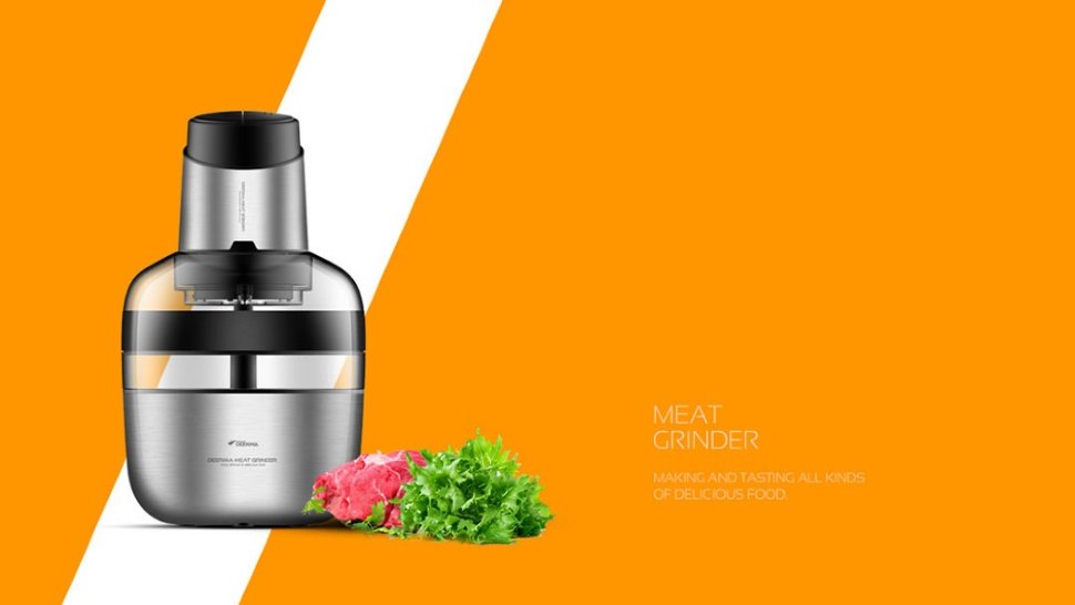 Мясорубка Deerma Stainless steel Meat Grinder Мясорубка Deerma Stainless steel Meat Grinder