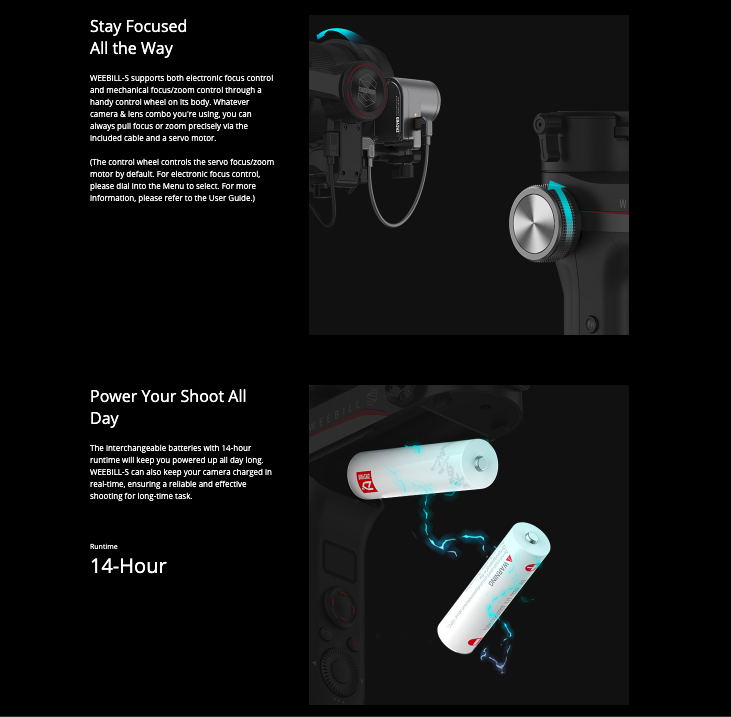 Cтабилизатор Zhiyun Weebill-S Cтабилизатор Zhiyun Weebill-S