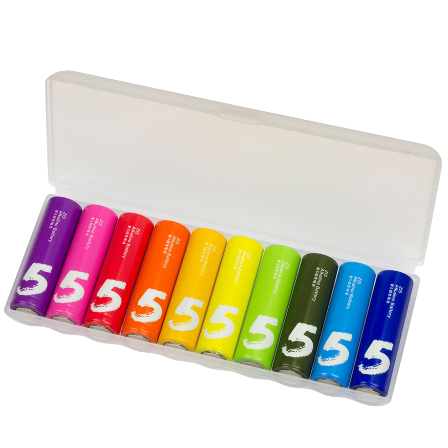 Батарейки ZMI Rainbow Zi5 AA (10 шт) Батарейки ZMI Rainbow Zi5 AA (10 шт)