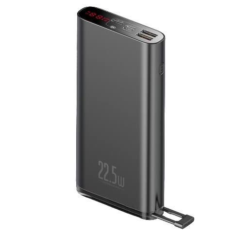 Внешний аккумулятор Baseus Starlight 20000мАч 22.5Вт Чёрный Внешний аккумулятор Baseus Starlight 20000мАч 22.5Вт Чёрный