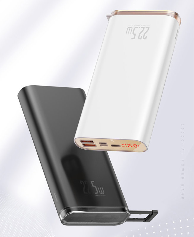 Внешний аккумулятор Baseus Starlight 20000мАч 22.5Вт Чёрный Внешний аккумулятор Baseus Starlight 20000мАч 22.5Вт Чёрный