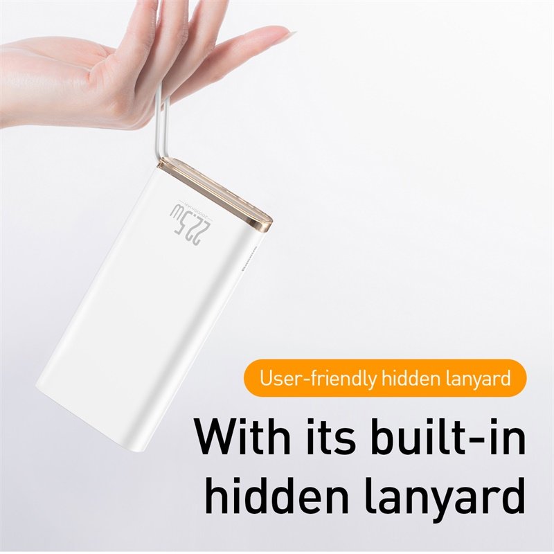 Внешний аккумулятор Baseus Starlight 20000мАч 22.5Вт Чёрный Внешний аккумулятор Baseus Starlight 20000мАч 22.5Вт Чёрный