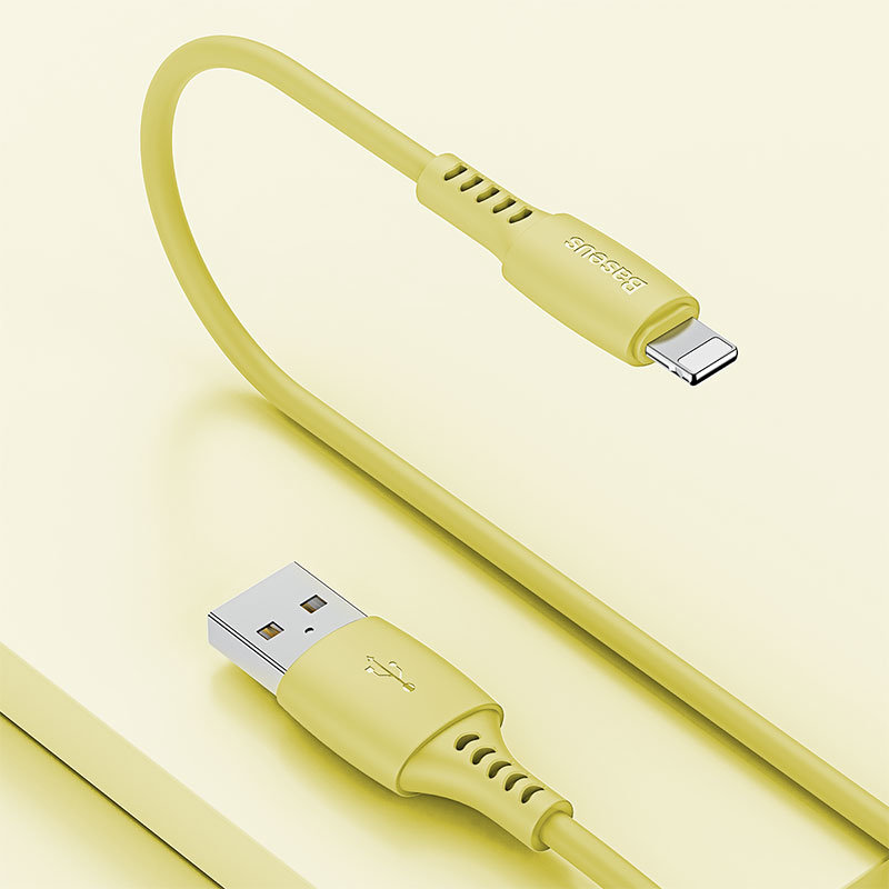 Кабель Baseus Colourful Cable USB - Lightning 2.4A 1.2м Розовый Кабель Baseus Colourful Cable USB - Lightning 2.4A 1.2м Розовый