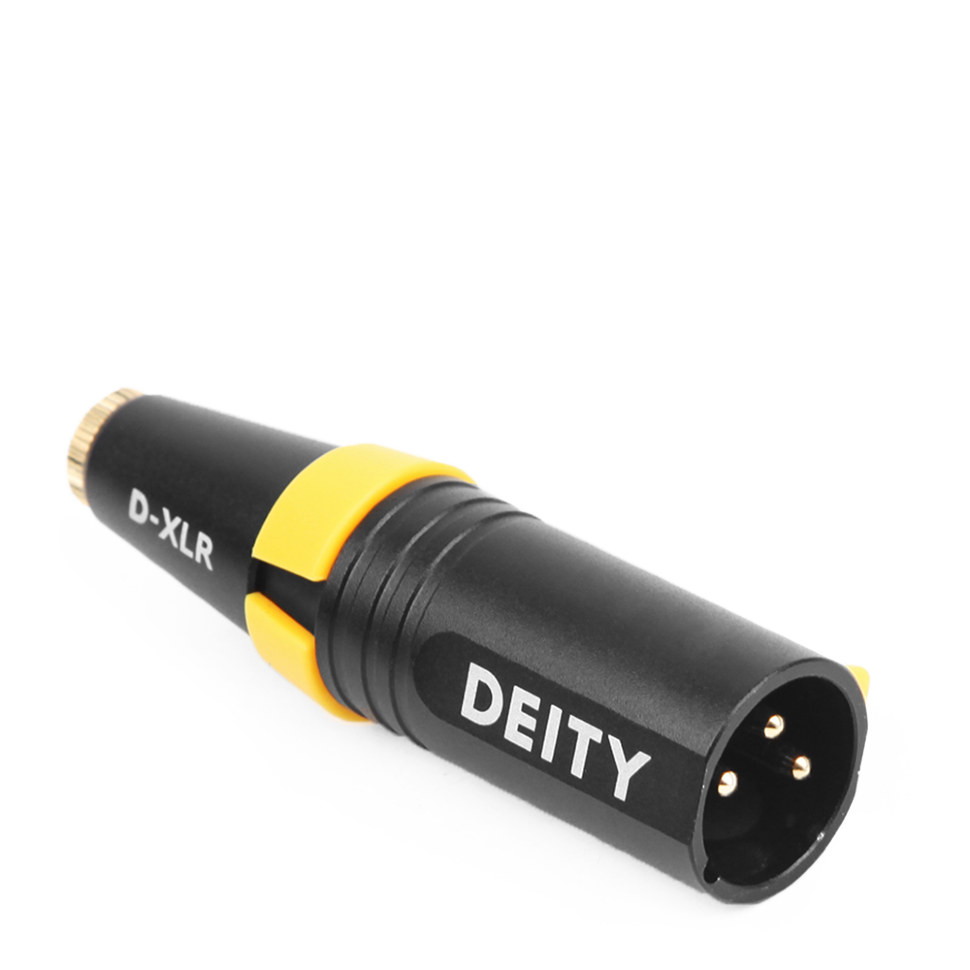 Аудиоадаптер Deity Microphone D-XLR (mini Jack - XLR) Аудиоадаптер Deity Microphone D-XLR (mini Jack - XLR)