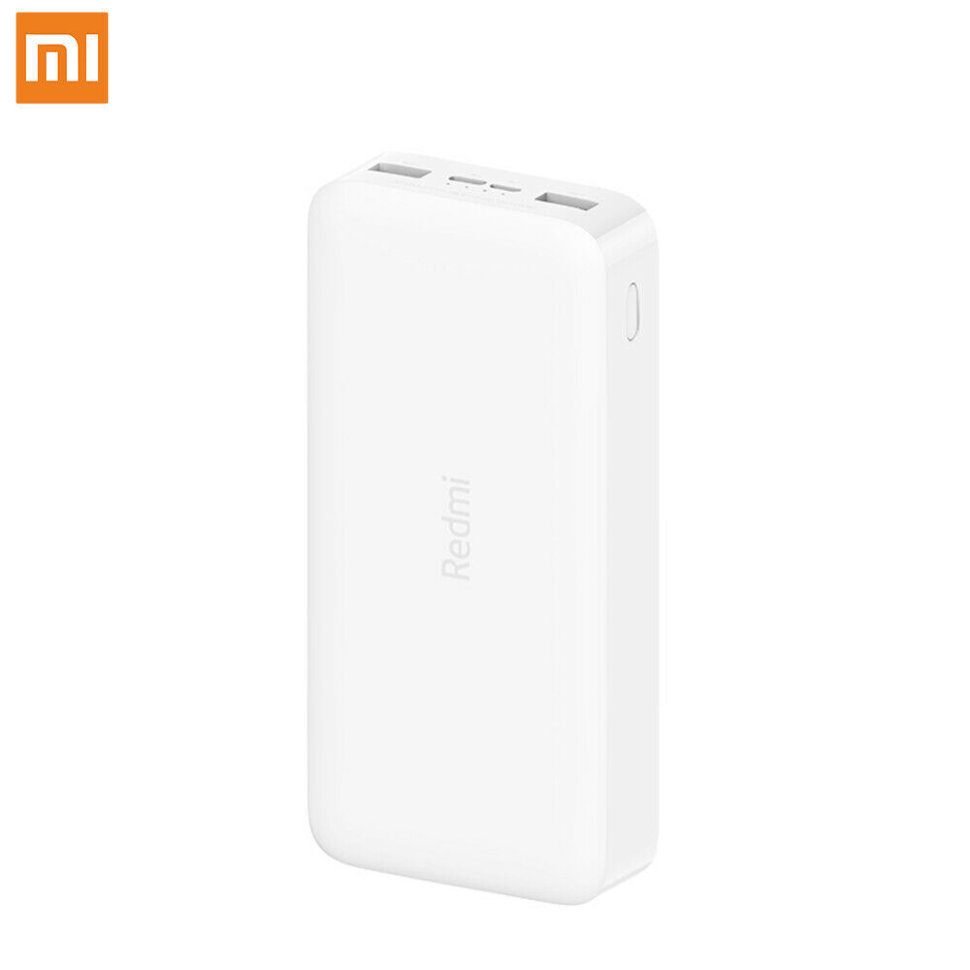 Внешний аккумулятор Xiaomi Redmi Powerbank 20000 mAh Белый Внешний аккумулятор Xiaomi Redmi Powerbank 20000 mAh Белый