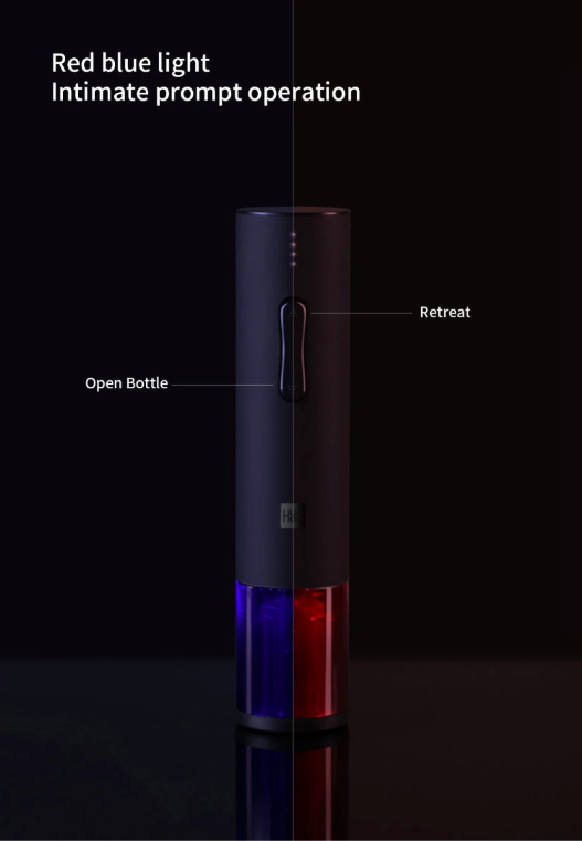 Штопор электрический HuoHou HU0027 Electric Wine Bottle Opener Черный Штопор электрический HuoHou HU0027 Electric Wine Bottle Opener Черный