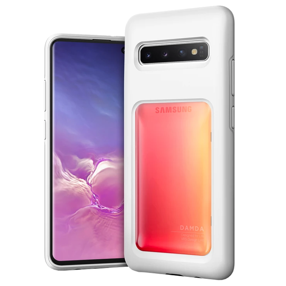Чехол VRS Design Damda High Pro Shield для Galaxy S10 PLUS Yellow Peach