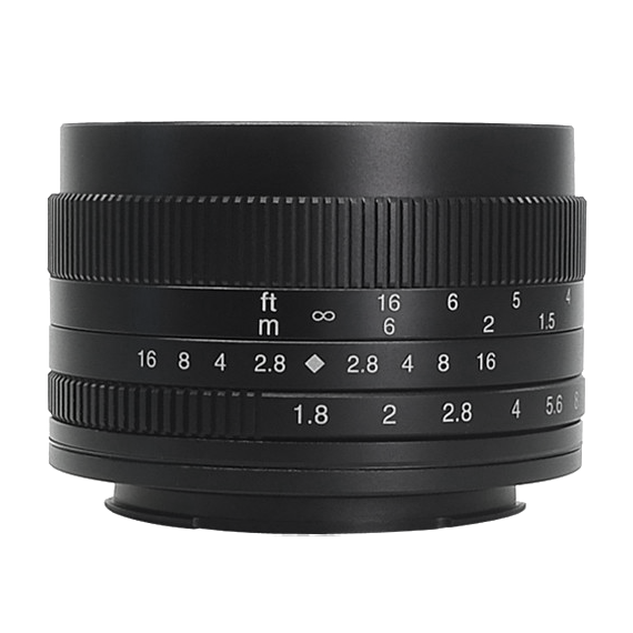 Объектив 7Artisans 50mm F1.8 E-mount Чёрный Объектив 7Artisans 50mm F1.8 E-mount Чёрный