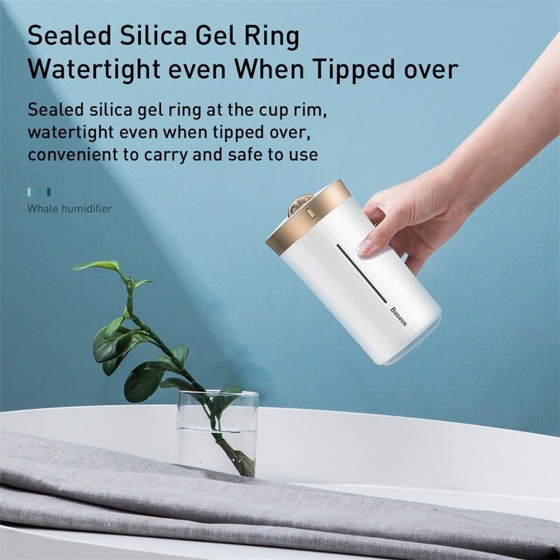 Увлажнитель Baseus Whale Car&Home Humidifier Белый Увлажнитель Baseus Whale Car&Home Humidifier Белый