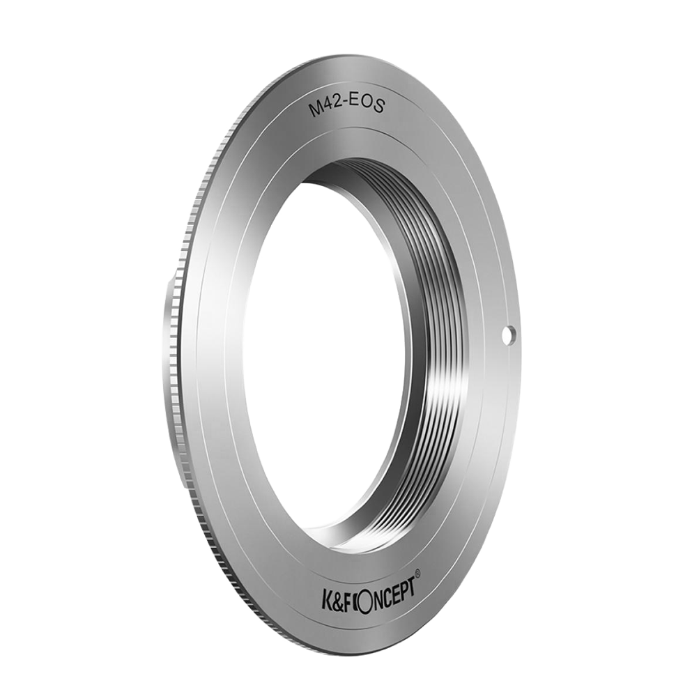 Адаптер K&F Concept для объектива M42 на Canon EF KF06.148 Адаптер K&F Concept для объектива M42 на Canon EF KF06.148