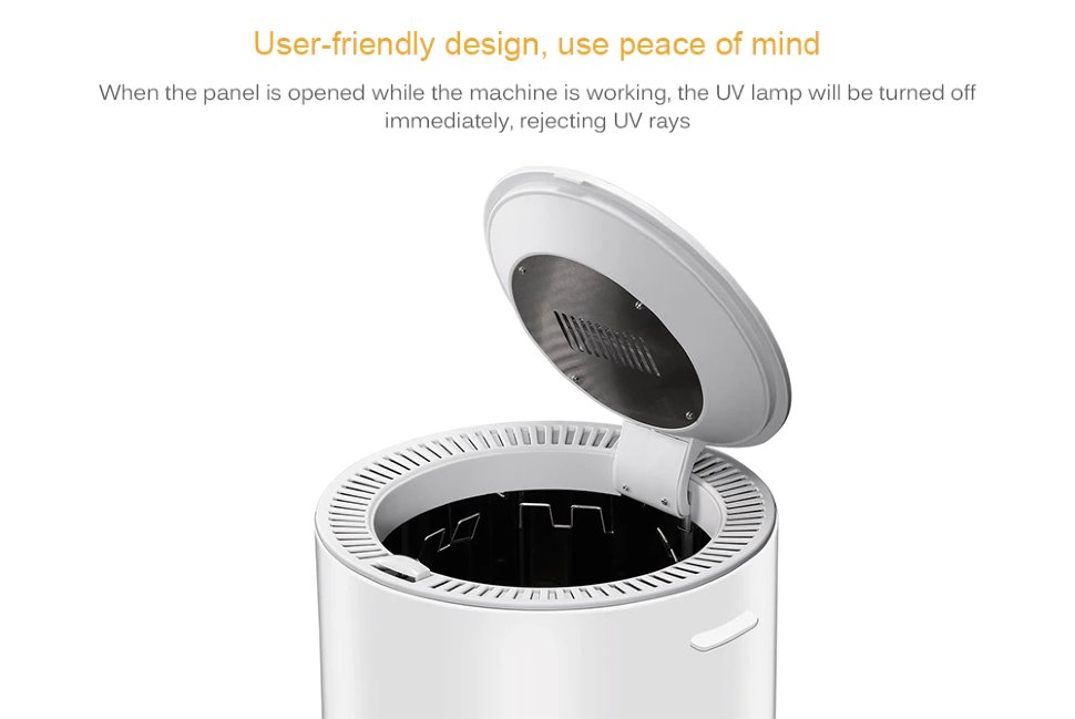 Умная дезинфицирующая сушилка для одежды Xiaomi Clothes Disinfection Dryer 35L Белая Умная дезинфицирующая сушилка для одежды Xiaomi Clothes Disinfection Dryer 35L Белая