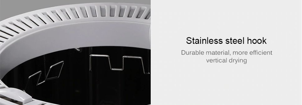 Умная дезинфицирующая сушилка для одежды Xiaomi Clothes Disinfection Dryer 35L Белая Умная дезинфицирующая сушилка для одежды Xiaomi Clothes Disinfection Dryer 35L Белая