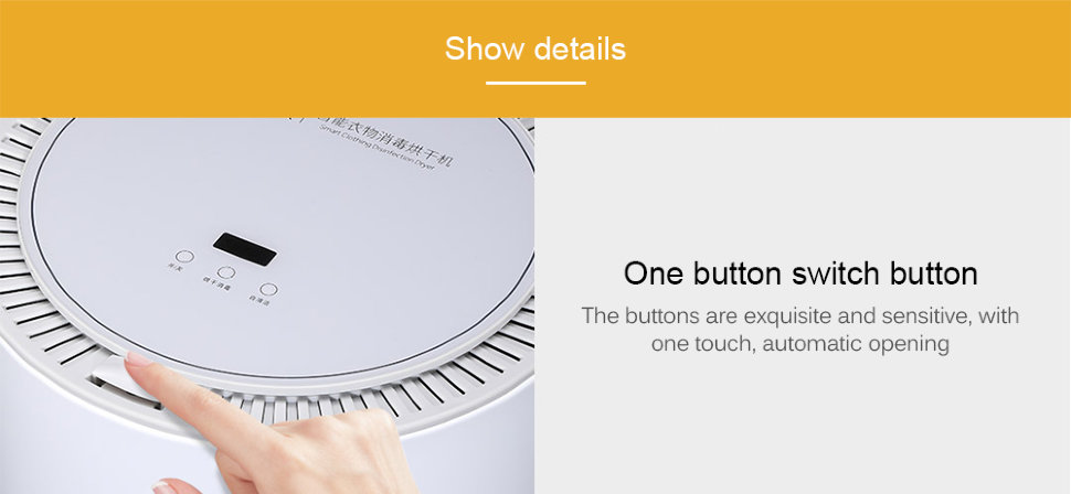 Умная дезинфицирующая сушилка для одежды Xiaomi Clothes Disinfection Dryer 35L Белая Умная дезинфицирующая сушилка для одежды Xiaomi Clothes Disinfection Dryer 35L Белая