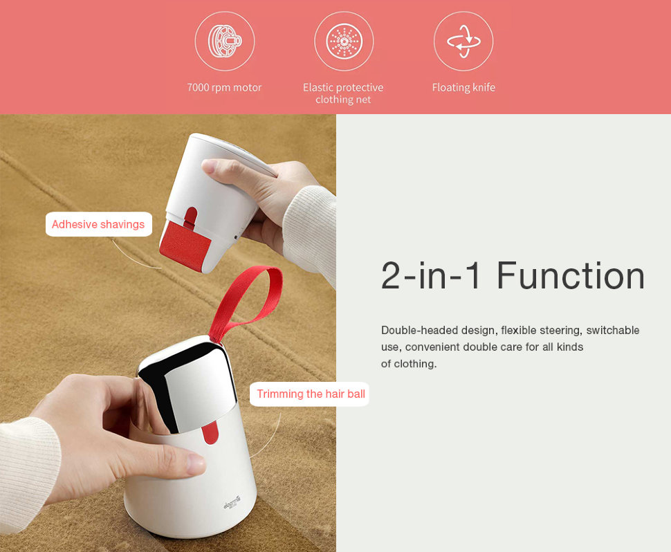 Триммер для одежды Deerma MQ600 Белый Триммер для одежды Deerma MQ600 Белый