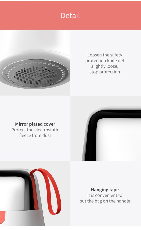 Триммер для одежды Deerma MQ600 Белый Триммер для одежды Deerma MQ600 Белый