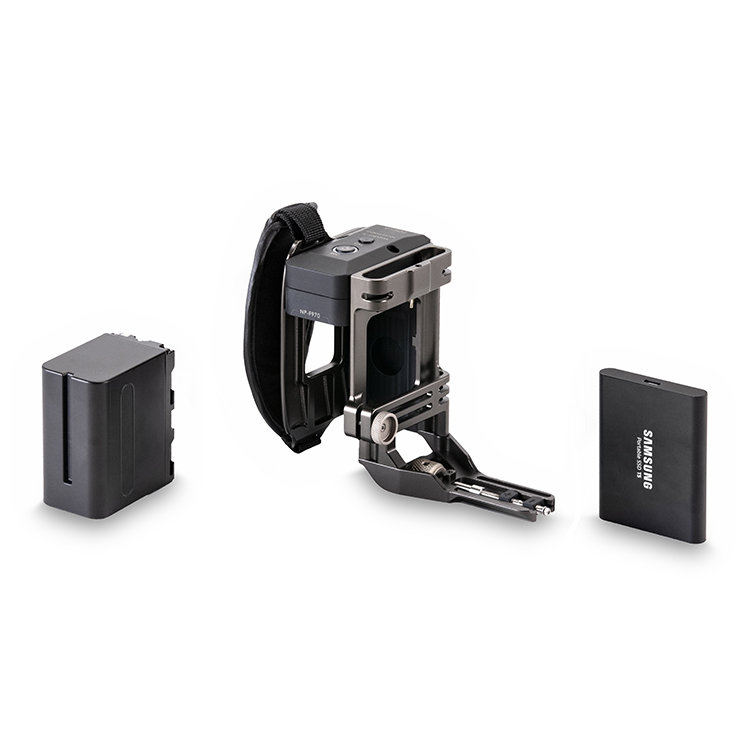 Рукоятка Tilta Side Focus Handle Type I (NP-F970) - Tilta Gray Рукоятка Tilta Side Focus Handle Type I (NP-F970) - Tilta Gray