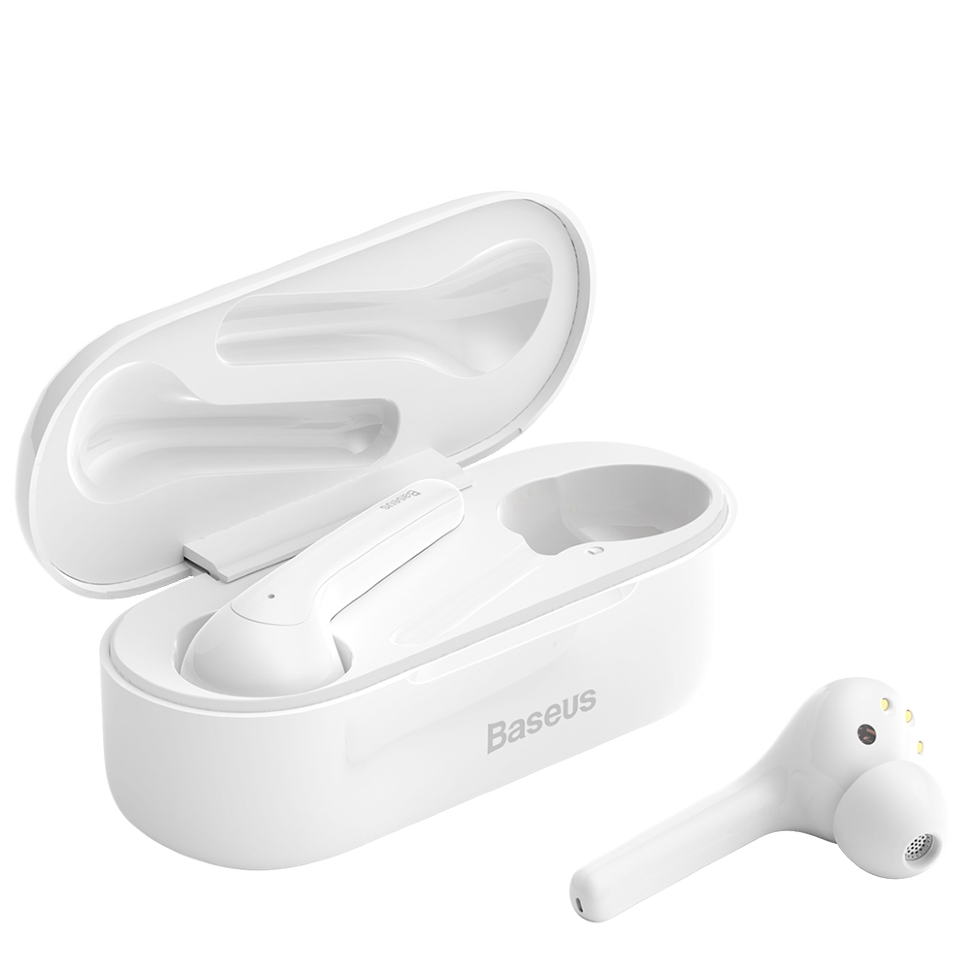 Наушники Baseus Encok W07 Белые Наушники Baseus Encok W07 Белые