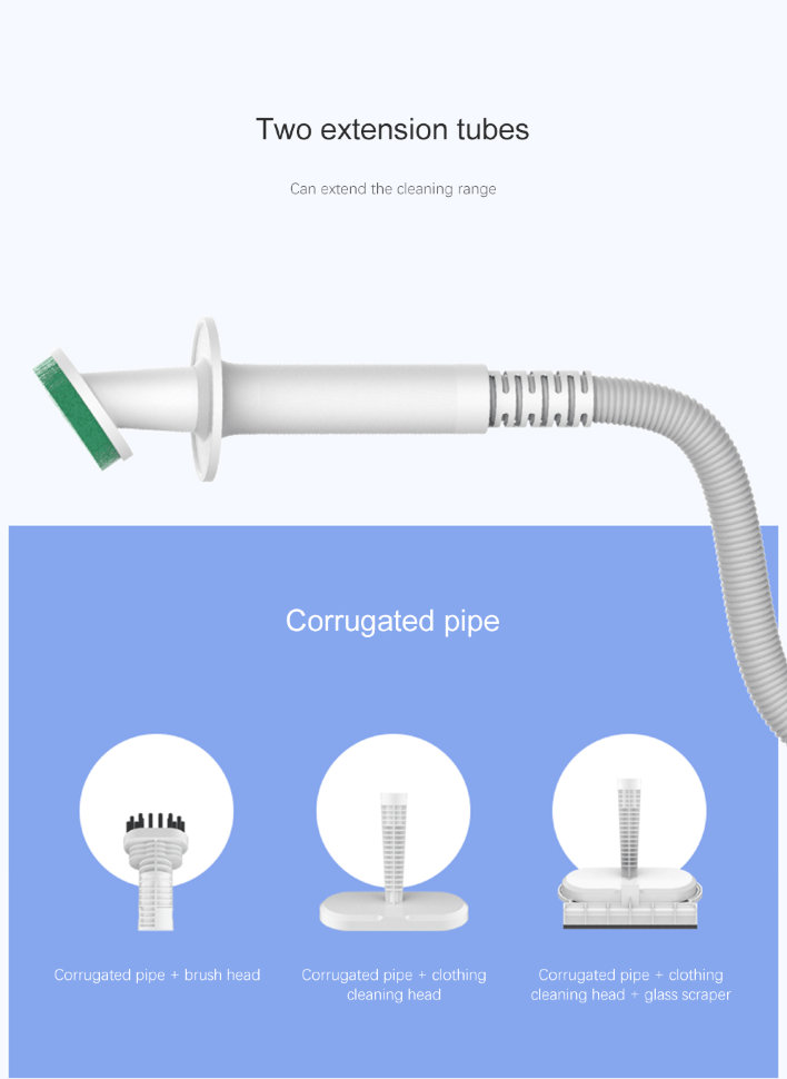 Паровая швабра Deerma Steam Cleaner ZQ610 EU Паровая швабра Deerma Steam Cleaner ZQ610 EU