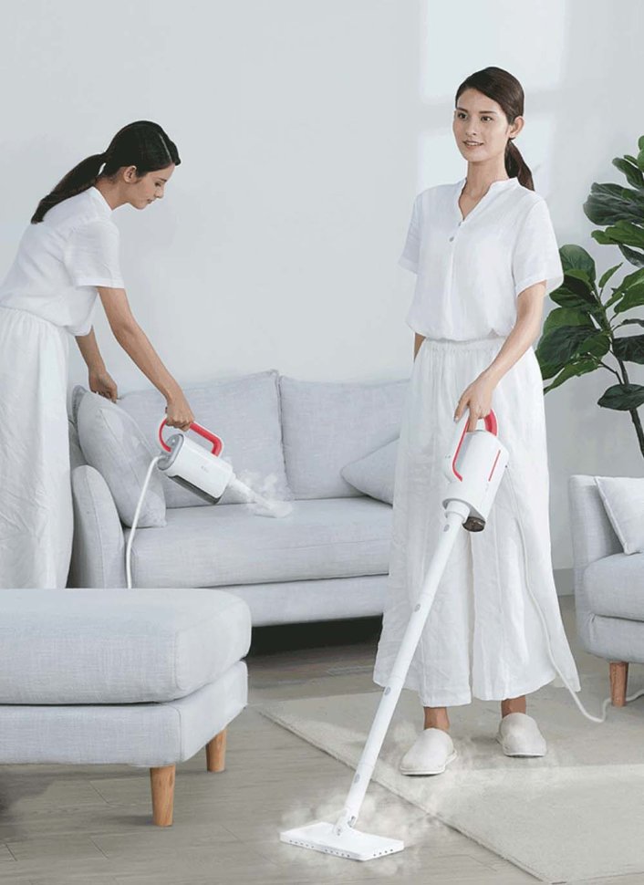 Паровая швабра Deerma Steam Cleaner ZQ610 EU Паровая швабра Deerma Steam Cleaner ZQ610 EU