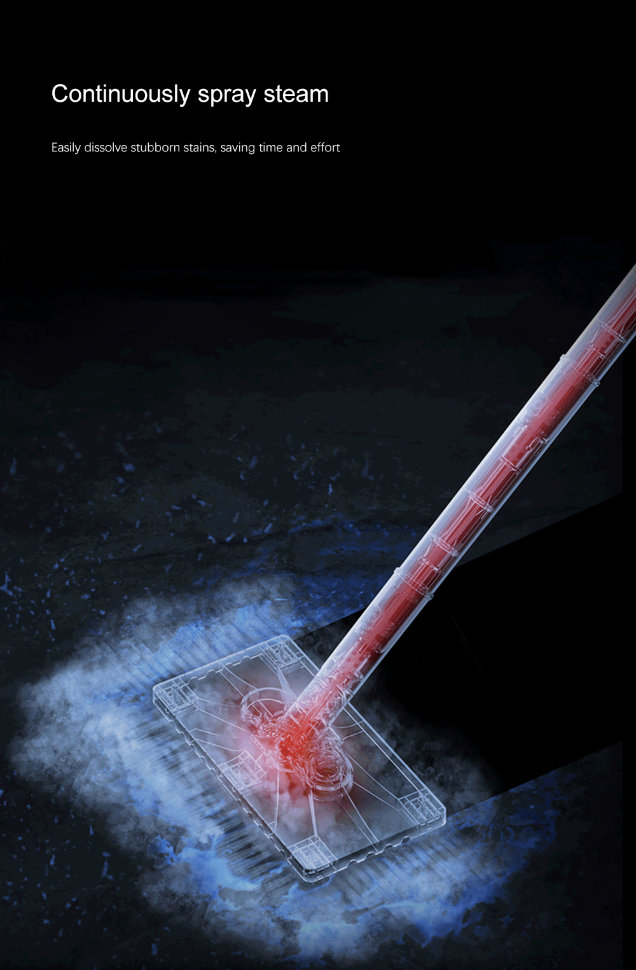 Паровая швабра Deerma Steam Cleaner ZQ610 EU Паровая швабра Deerma Steam Cleaner ZQ610 EU