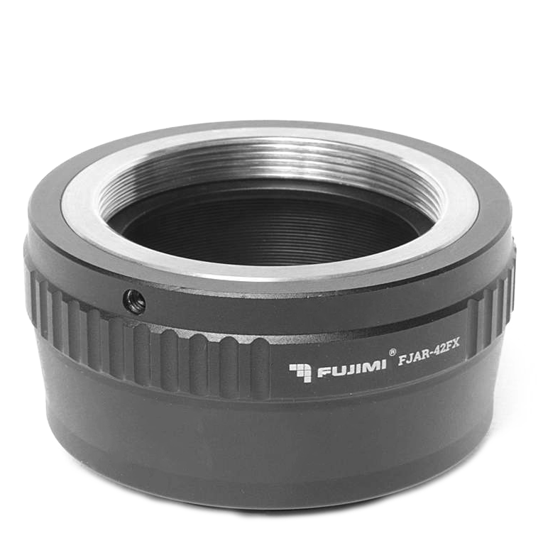 Адаптер FUJIMI FJAR-42FX для объектива М42 на байонет X-mount Адаптер FUJIMI FJAR-42FX для объектива М42 на байонет X-mount