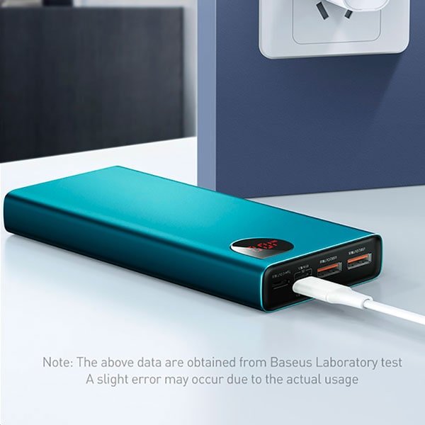 Внешний аккумулятор Baseus Adaman 20000мАч Фиолетовый Внешний аккумулятор Baseus Adaman 20000мАч Фиолетовый