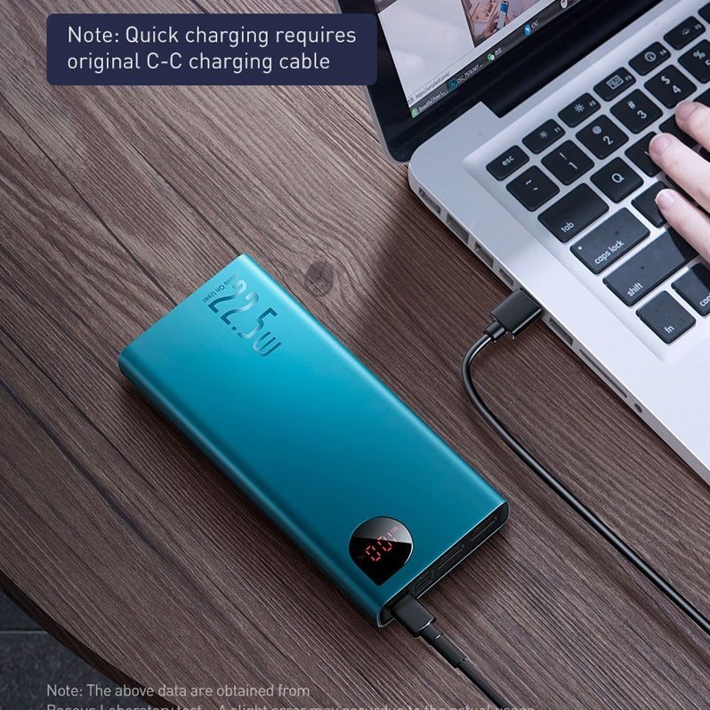 Внешний аккумулятор Baseus Adaman 20000мАч Фиолетовый Внешний аккумулятор Baseus Adaman 20000мАч Фиолетовый