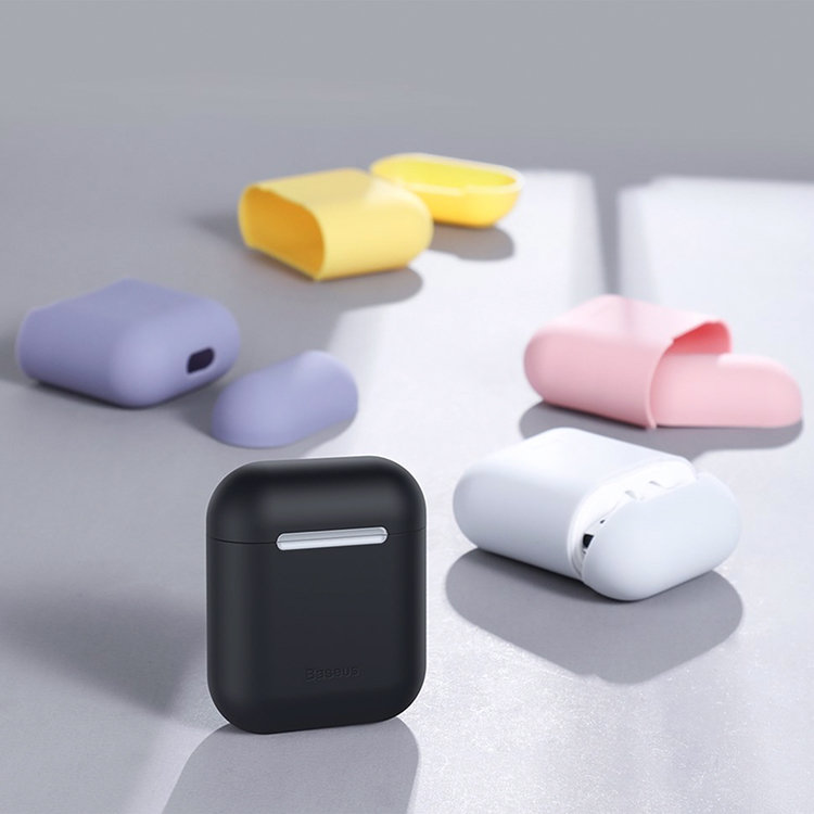 Чехол Baseus Case для Apple Airpods Чёрный Чехол Baseus Case для Apple Airpods Чёрный
