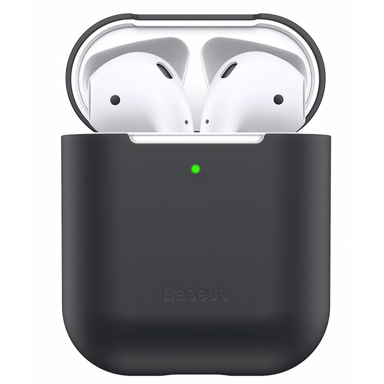 Чехол Baseus Case для Apple Airpods Чёрный Чехол Baseus Case для Apple Airpods Чёрный