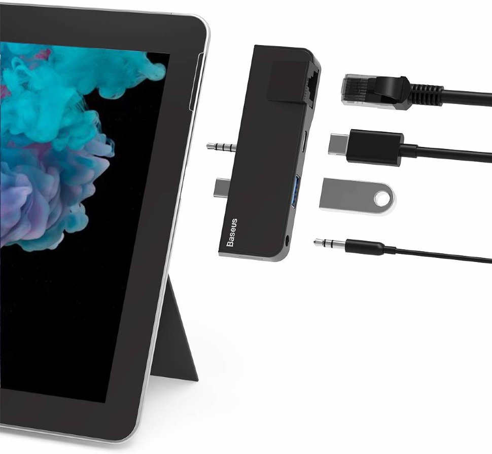 Хаб Baseus для Microsoft Surface GO Хаб Baseus для Microsoft Surface GO