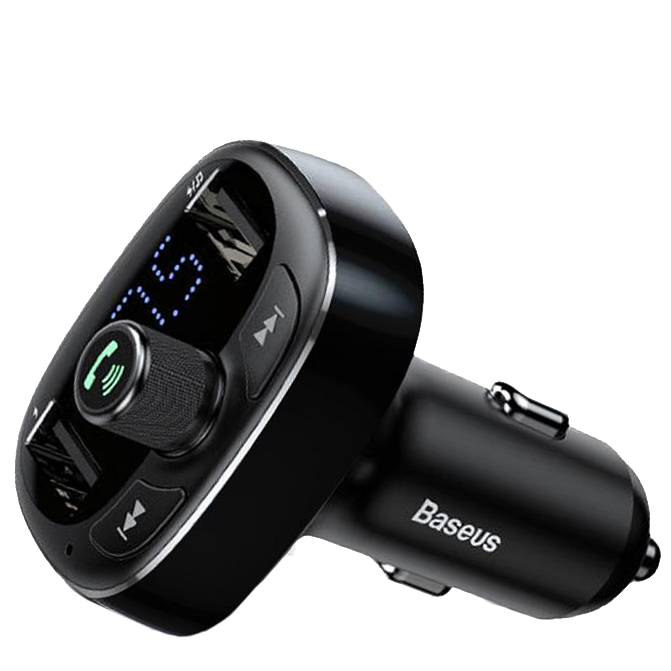 Автомобильное зарядное устройство многофункциональное Baseus T-typed S-09 Чёрная Автомобильное зарядное устройство многофункциональное Baseus T-typed S-09 Чёрная