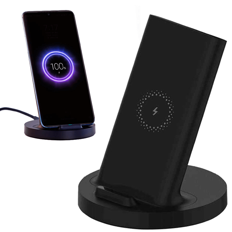 Беспроводная зарядка Xiaomi Mijia Vertical Wireless Charger Stand 20W Беспроводная зарядка Xiaomi Mijia Vertical Wireless Charger Stand 20W