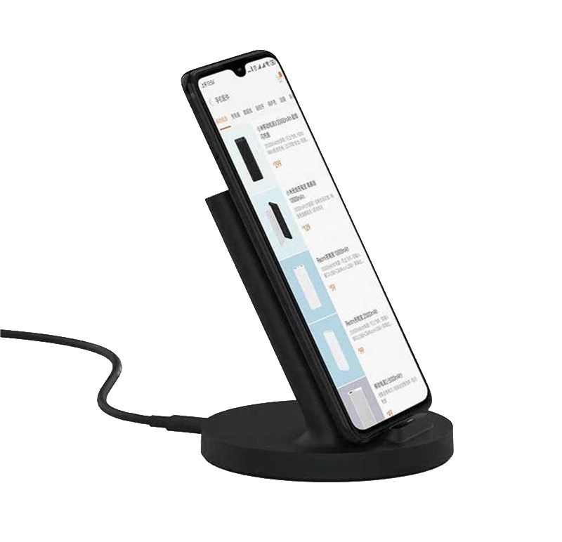 Беспроводная зарядка Xiaomi Mijia Vertical Wireless Charger Stand 20W Беспроводная зарядка Xiaomi Mijia Vertical Wireless Charger Stand 20W