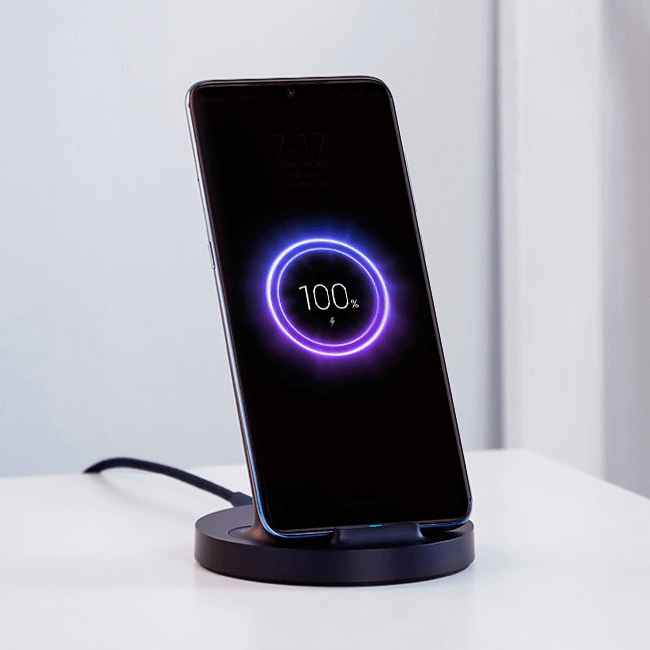 Беспроводная зарядка Xiaomi Mijia Vertical Wireless Charger Stand 20W Беспроводная зарядка Xiaomi Mijia Vertical Wireless Charger Stand 20W