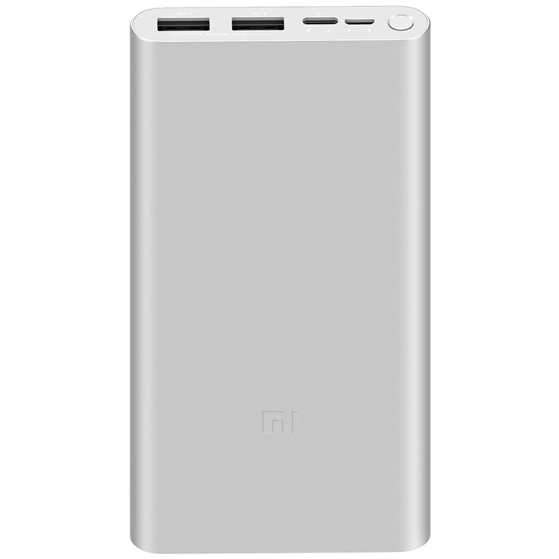 Внешний аккумулятор Xiaomi Mi Power Bank 3 10000mAh 18W Fast Charge Серебро Внешний аккумулятор Xiaomi Mi Power Bank 3 10000mAh 18W Fast Charge Серебро