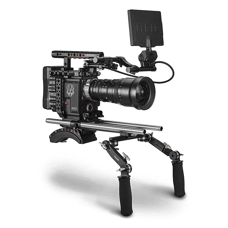 Плечевой упор с двуручным хватом Tilta 15mm dovetail shoulder mount system (new version) Плечевой упор с двуручным хватом Tilta 15mm dovetail shoulder mount system (new version)