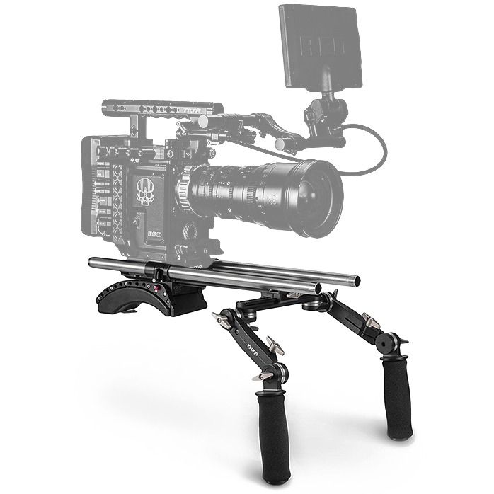 Плечевой упор с двуручным хватом Tilta 15mm dovetail shoulder mount system (new version) Плечевой упор с двуручным хватом Tilta 15mm dovetail shoulder mount system (new version)