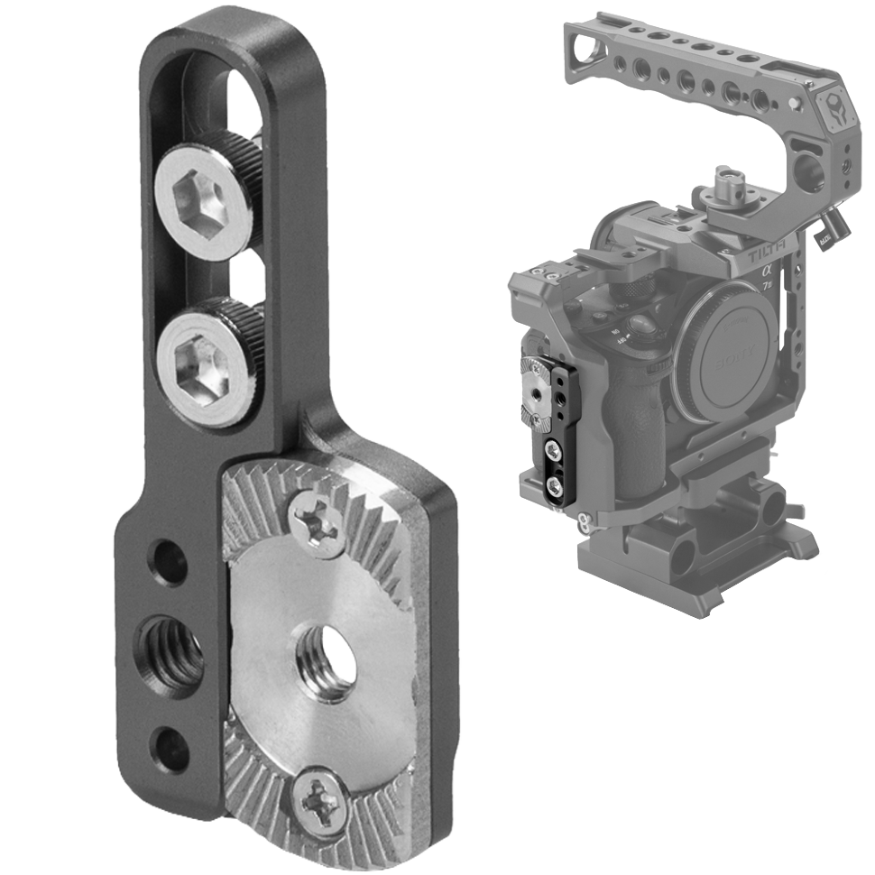 Крепление Tilta 1/4" - ARRI Rosette для Panasonic GH и Sony a7/a9 Tilta Gray Крепление Tilta 1/4" - ARRI Rosette для Panasonic GH и Sony a7/a9 Tilta Gray