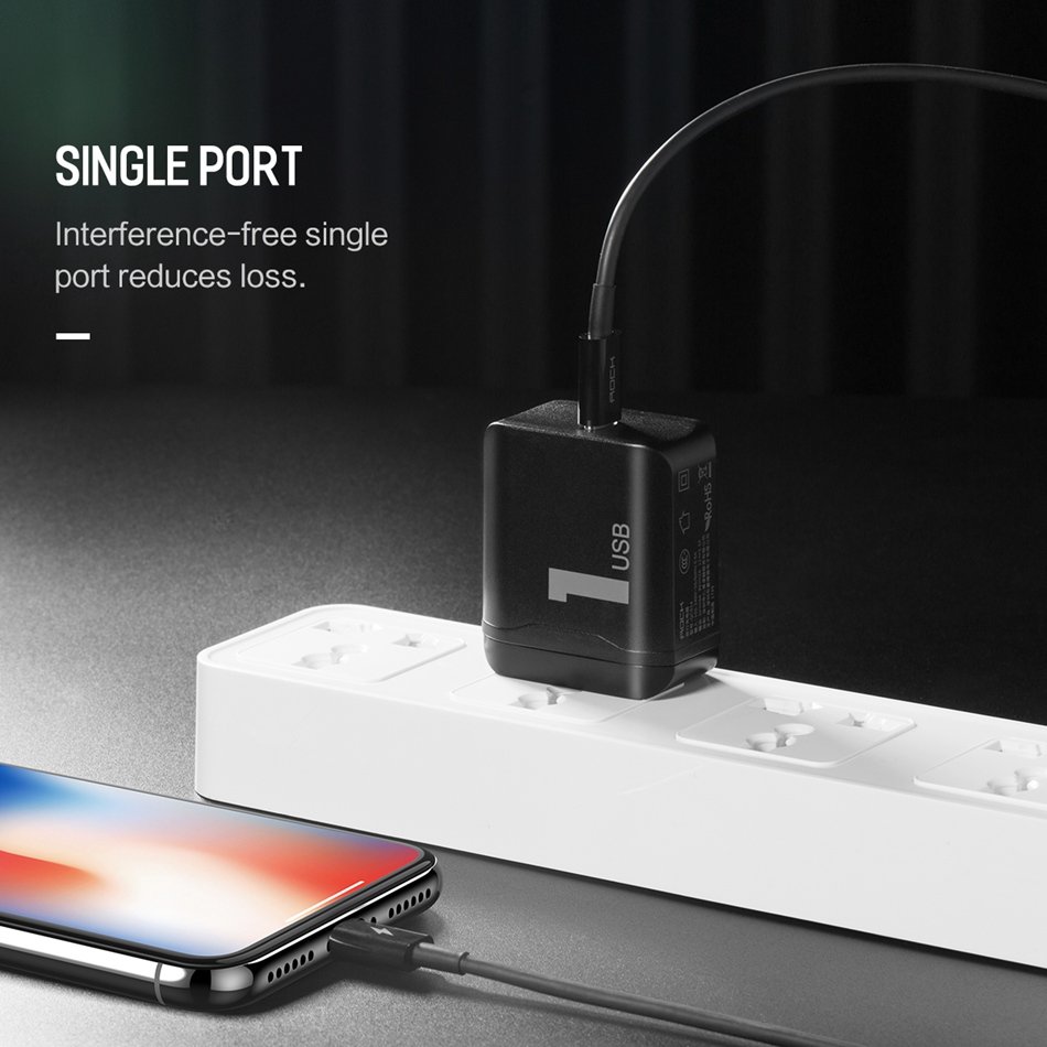 Сетевой адаптер Rock T12 PD travel charger Чёрный Сетевой адаптер Rock T12 PD travel charger Чёрный