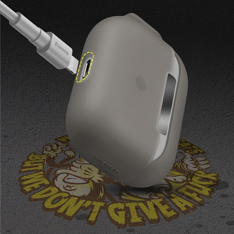 Чехол Baseus Let's Go Jelly Lanyard для AirPods Pro Жёлтый (с жёлтым ремешком) Чехол Baseus Let's Go Jelly Lanyard для AirPods Pro Жёлтый (с жёлтым ремешком)