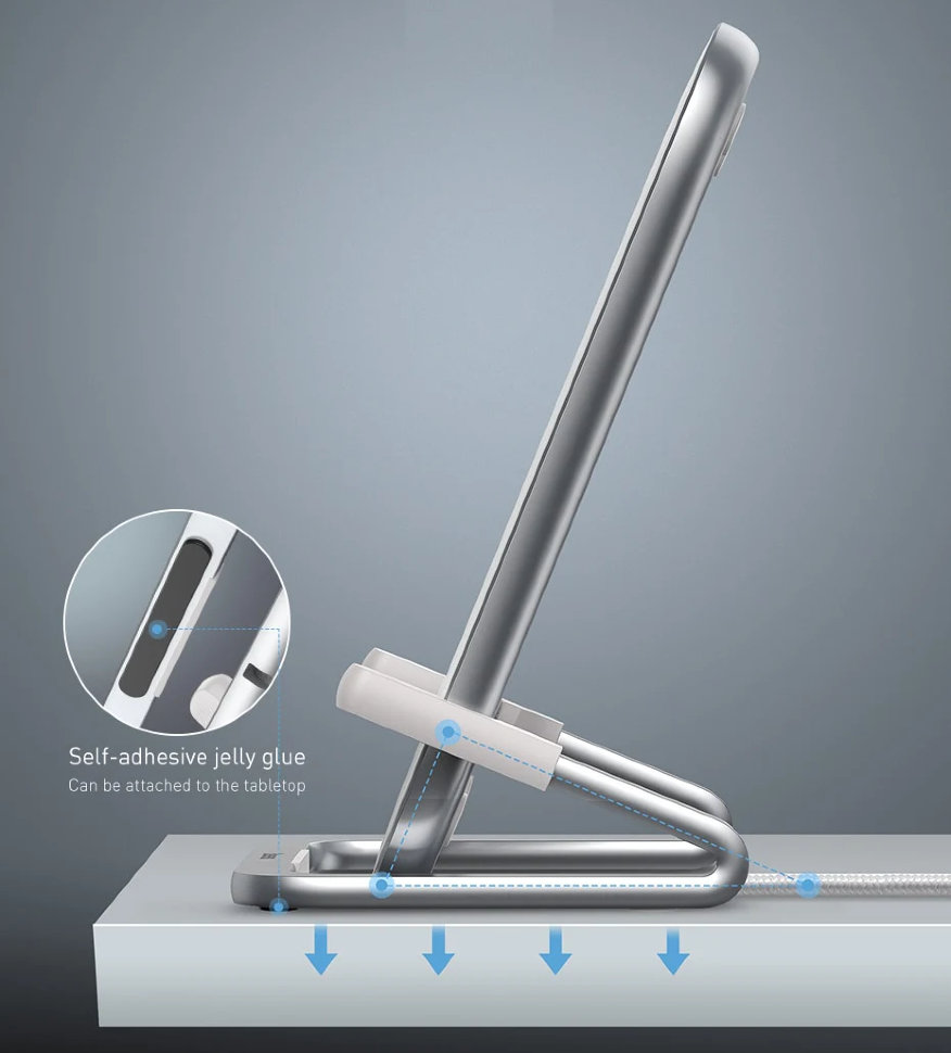 Беспроводная зарядка Baseus Rib Horizontal and Vertical Holder 15W Белая Беспроводная зарядка Baseus Rib Horizontal and Vertical Holder 15W Белая