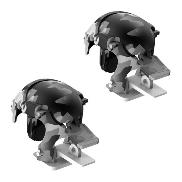 Контроллер Baseus Level 3 Helmet PUBG Gadget GA03 Синий камуфляж Контроллер Baseus Level 3 Helmet PUBG Gadget GA03 Синий камуфляж