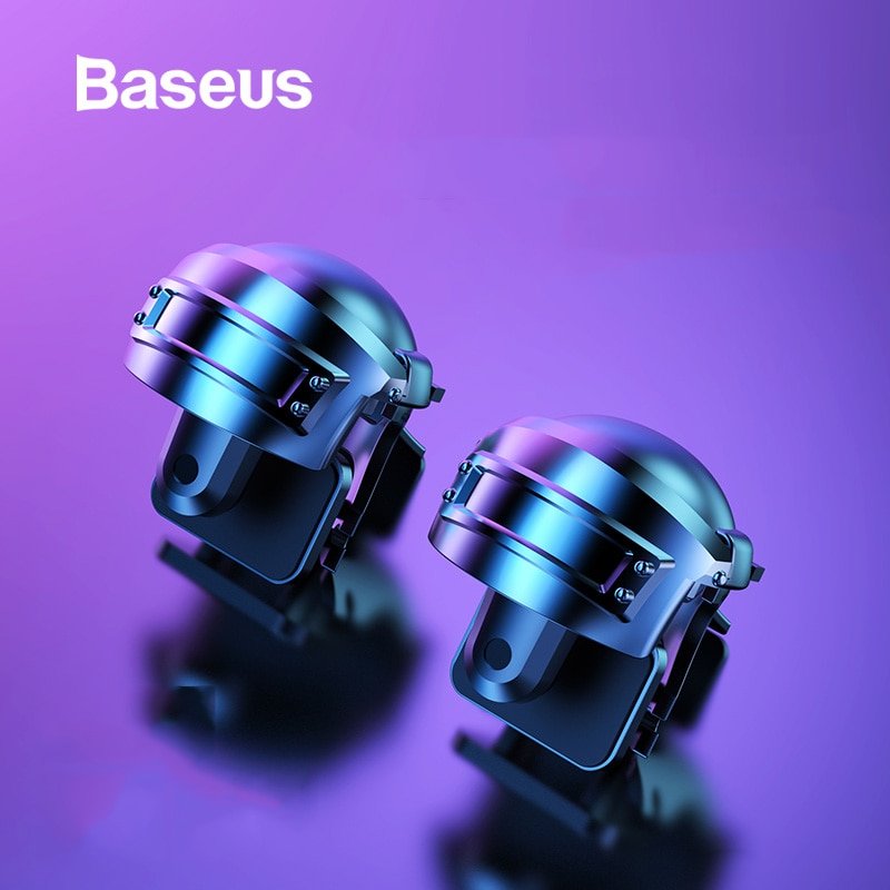 Контроллер Baseus Level 3 Helmet PUBG Gadget GA03 Синий камуфляж Контроллер Baseus Level 3 Helmet PUBG Gadget GA03 Синий камуфляж