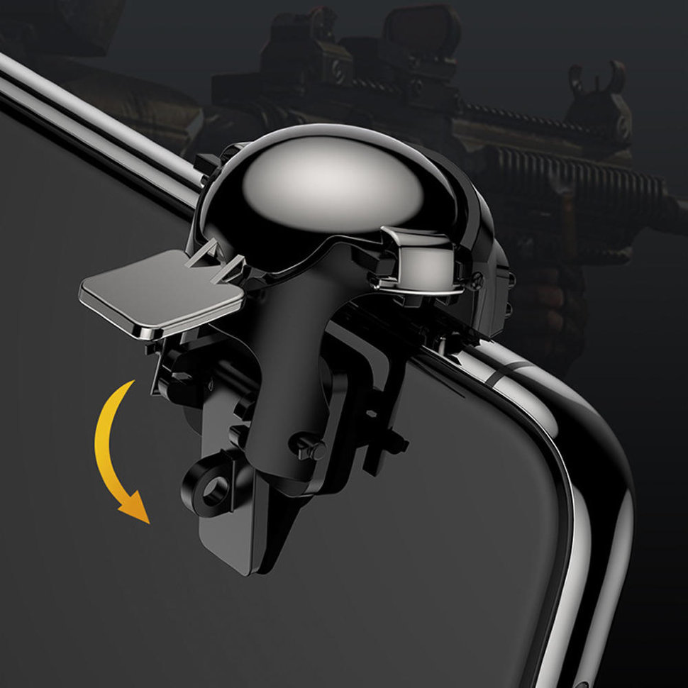 Контроллер Baseus Level 3 Helmet PUBG Gadget GA03 Синий камуфляж Контроллер Baseus Level 3 Helmet PUBG Gadget GA03 Синий камуфляж