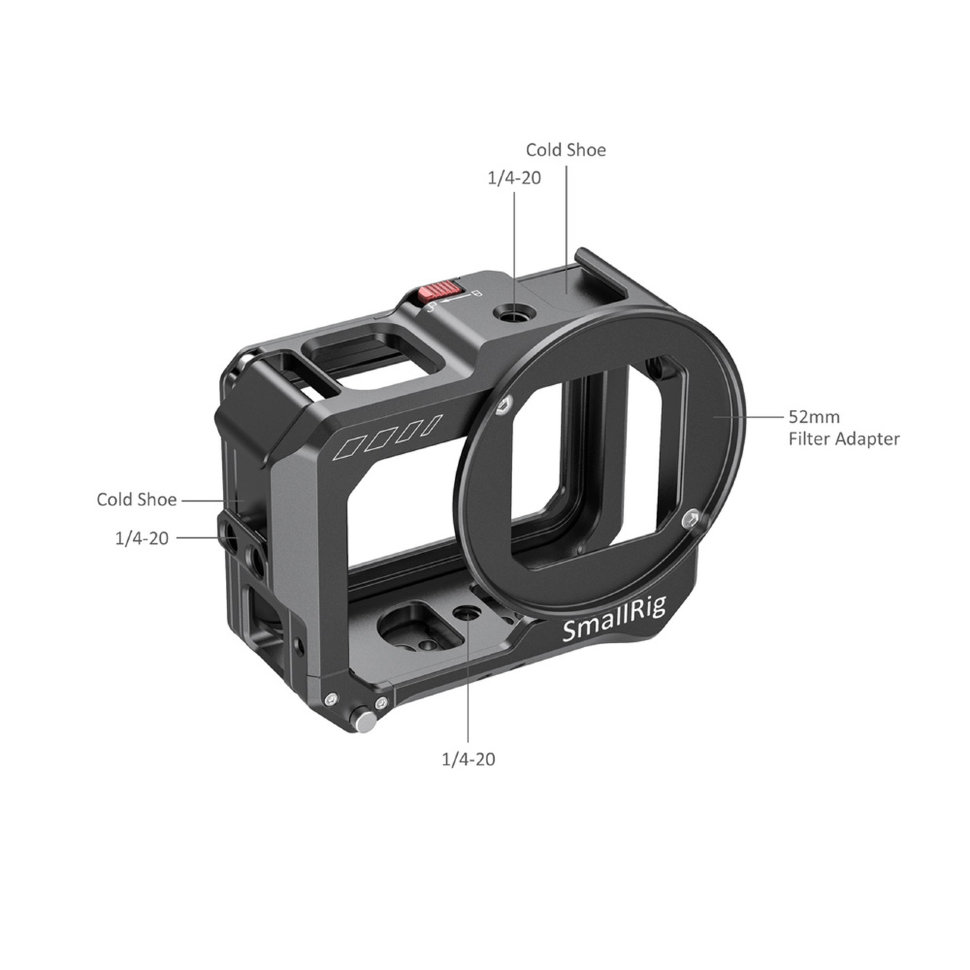 Клетка SmallRig CVG2505 Vlogging Cage для GoPro HERO8 Black Клетка SmallRig CVG2505 Vlogging Cage для GoPro HERO8 Black