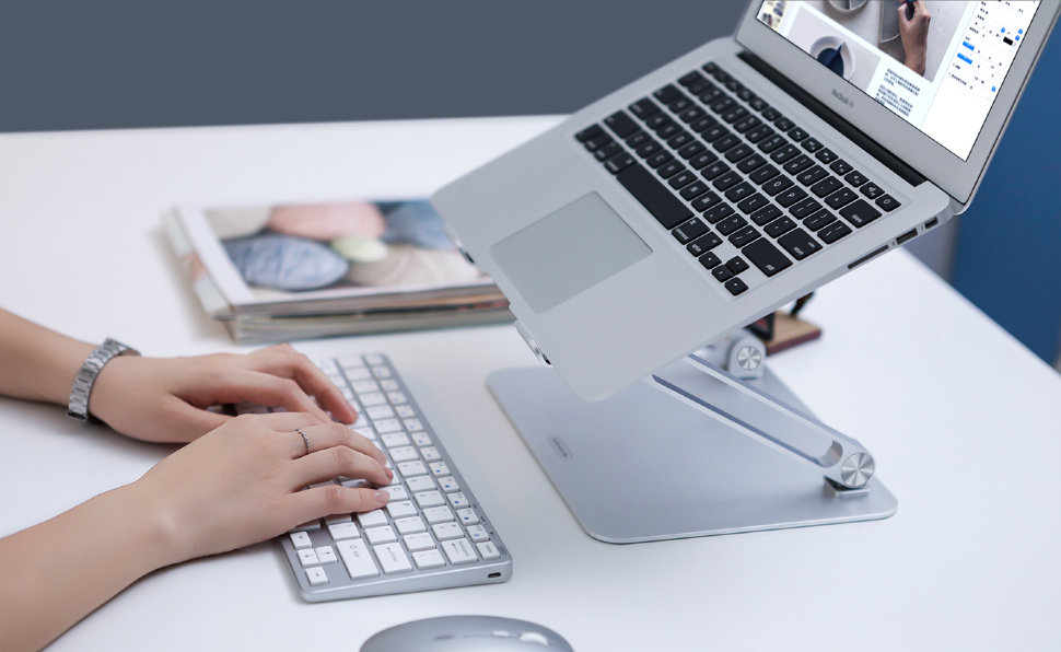 Подставка для ноутбука Nillkin ProDesk Adjustable Laptop Stand Серебро Подставка для ноутбука Nillkin ProDesk Adjustable Laptop Stand Серебро